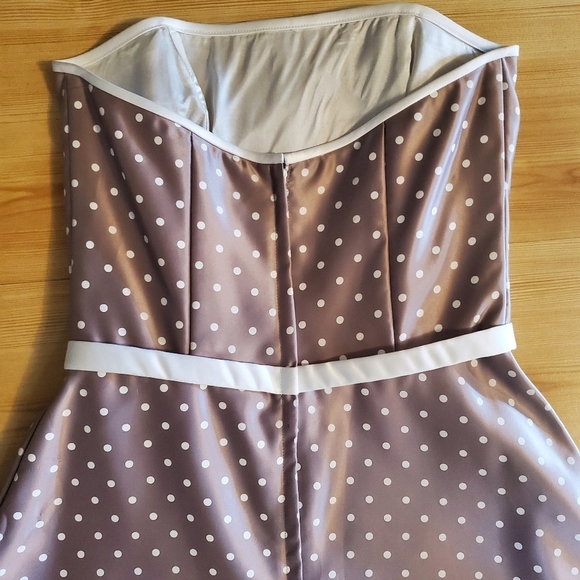 Scott McClintock Women's Vintage Inspired Strapless Dress 👗 - Picture 7 of 10